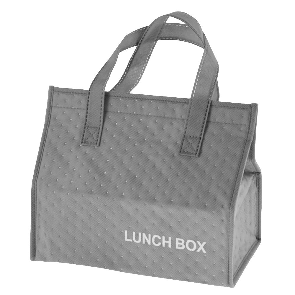 Thermal lunch bag with insulated interior, durable fabric, and sturdy handles. Ideal for keeping meals fresh for school, work, or travel.